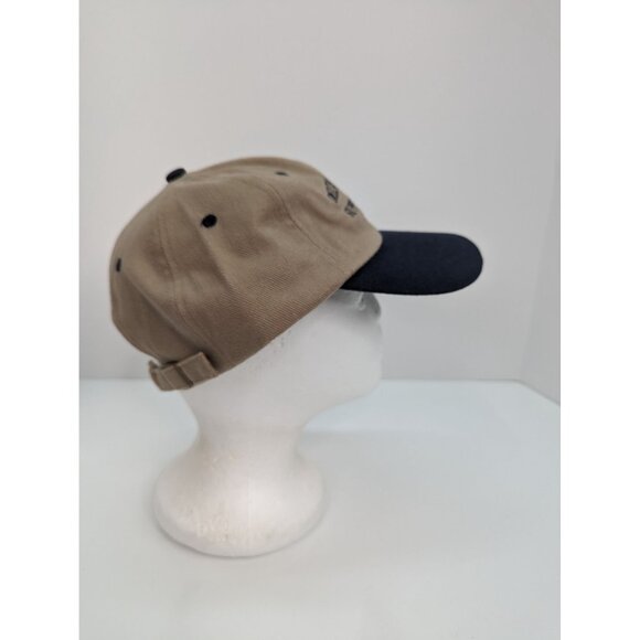 Delta Municipal Supply Company Emb Logo Men Brown Adj Strapback Cap Hat - Picture 4 of 8